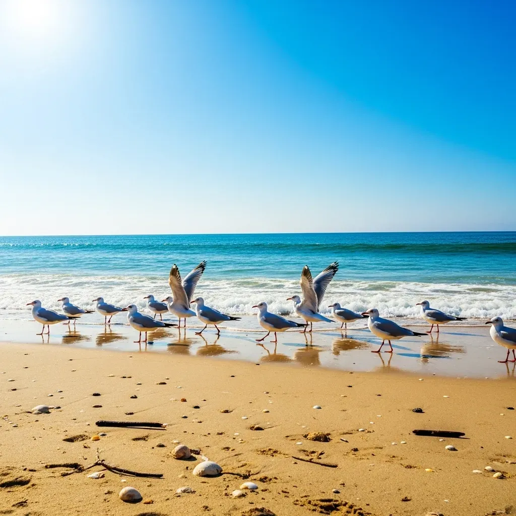 Beach & Vacation Seagull Puns