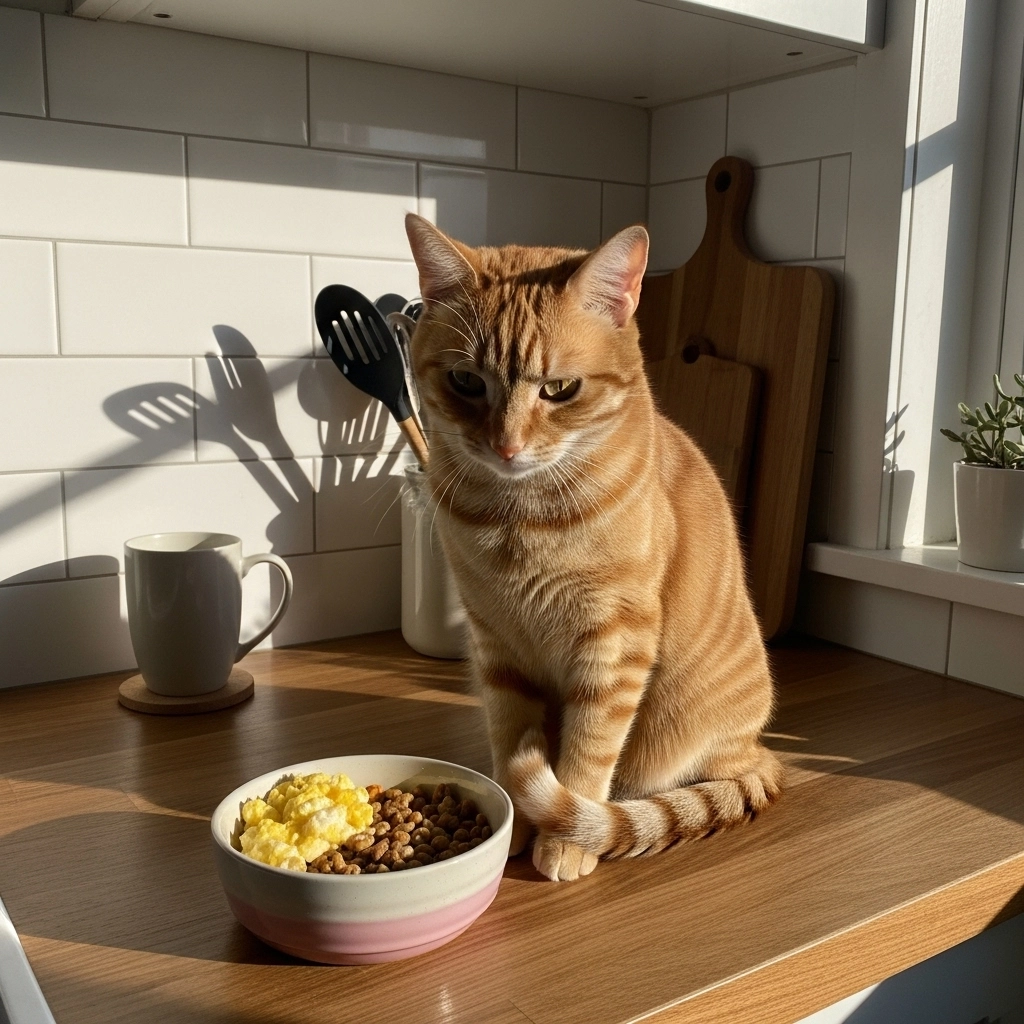 Breakfast Cat Food Puns