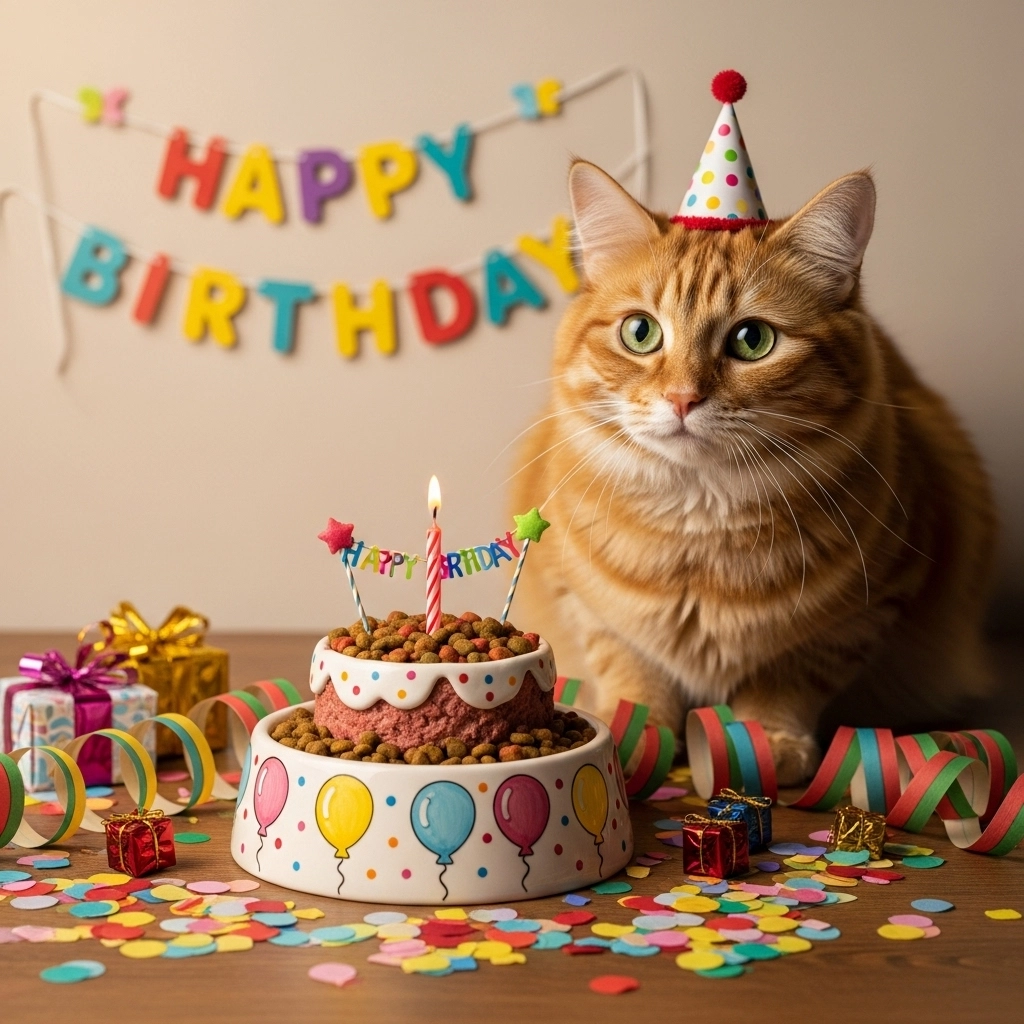 Celebration Cat Food Puns