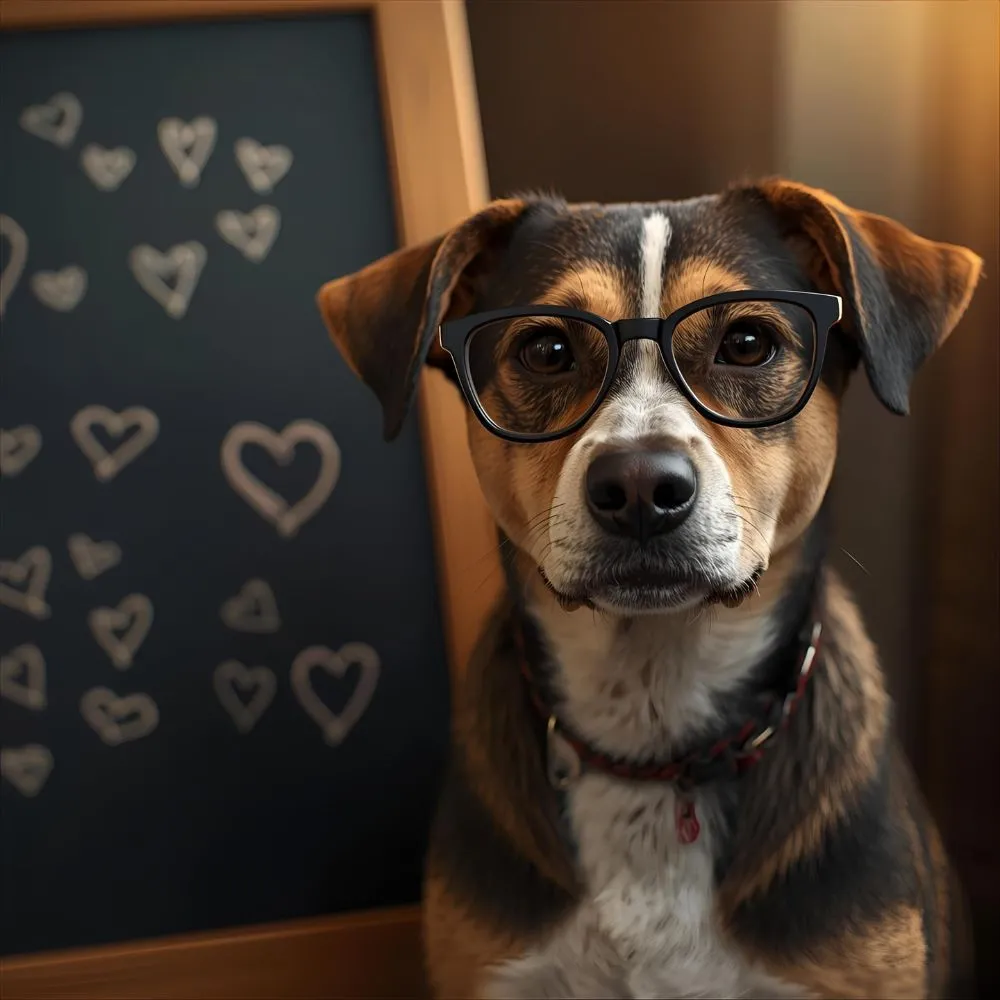 Clever & Witty Dog Valentines Puns