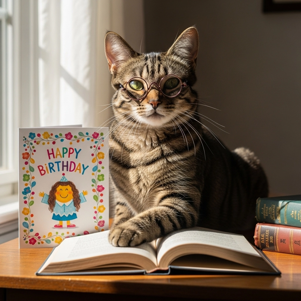 Clever Birthday Cat Puns