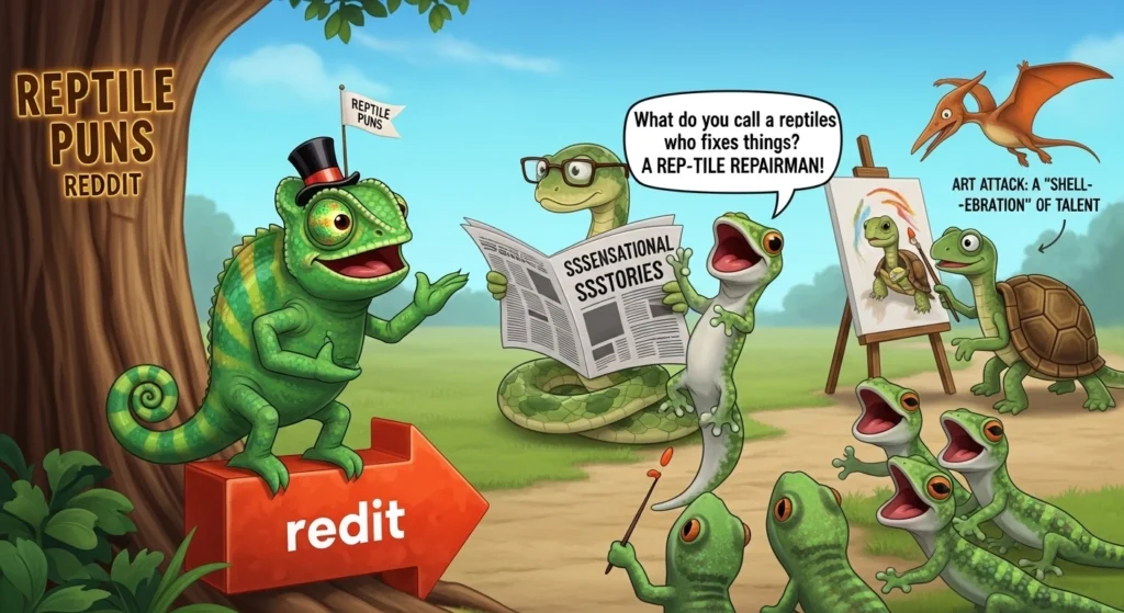 Reptile Puns Reddit