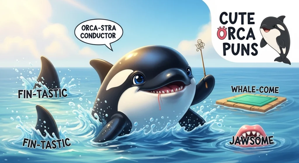 Cute Orca Puns