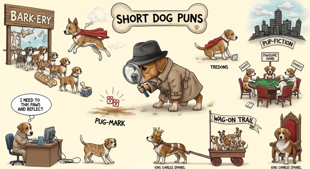 Short Dog Puns 