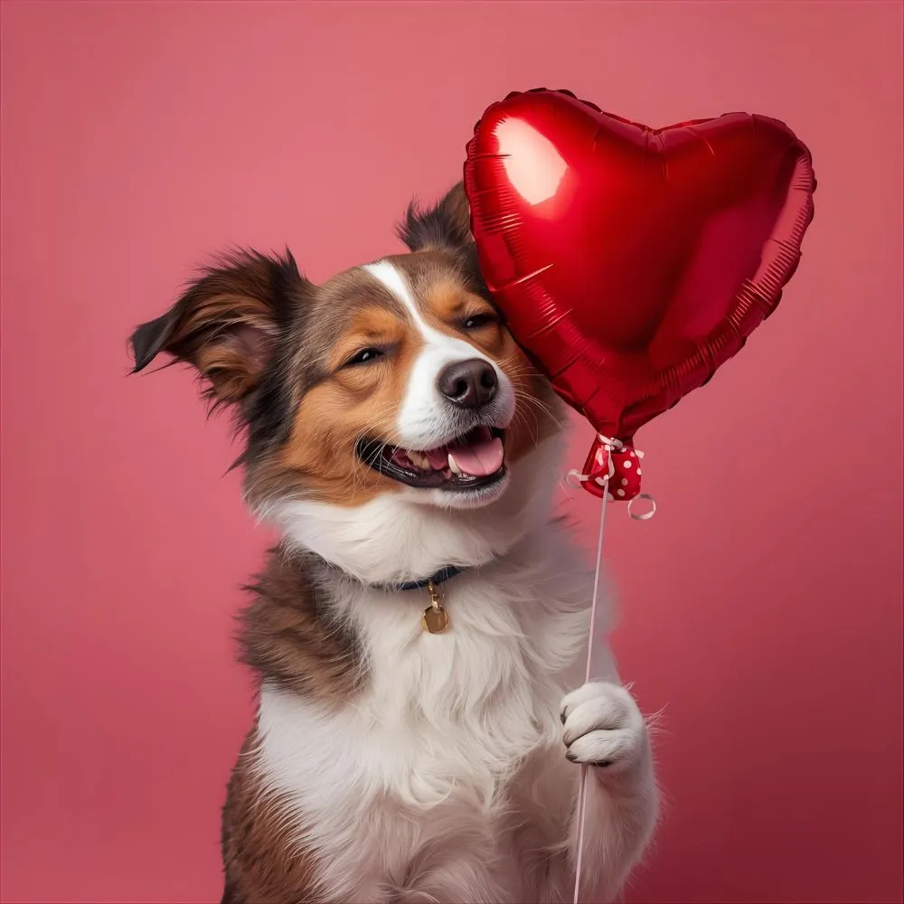 Flirty Dog Valentines Puns