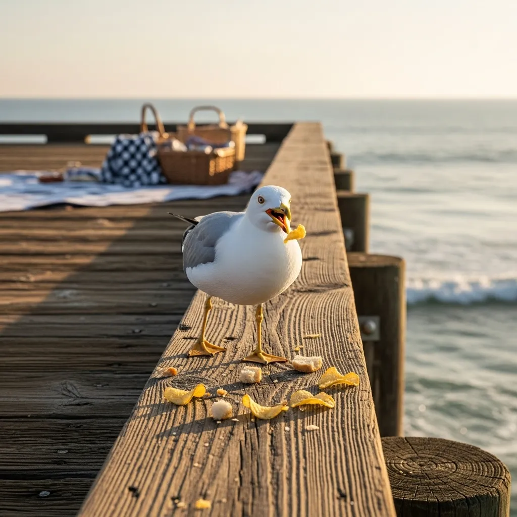 Food & Snack Seagull Puns