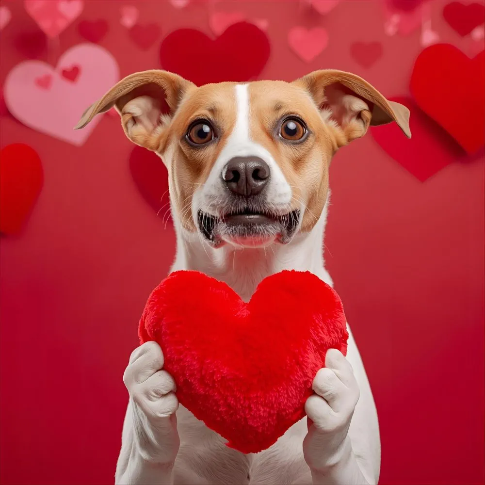 Funny Dog Valentines Puns