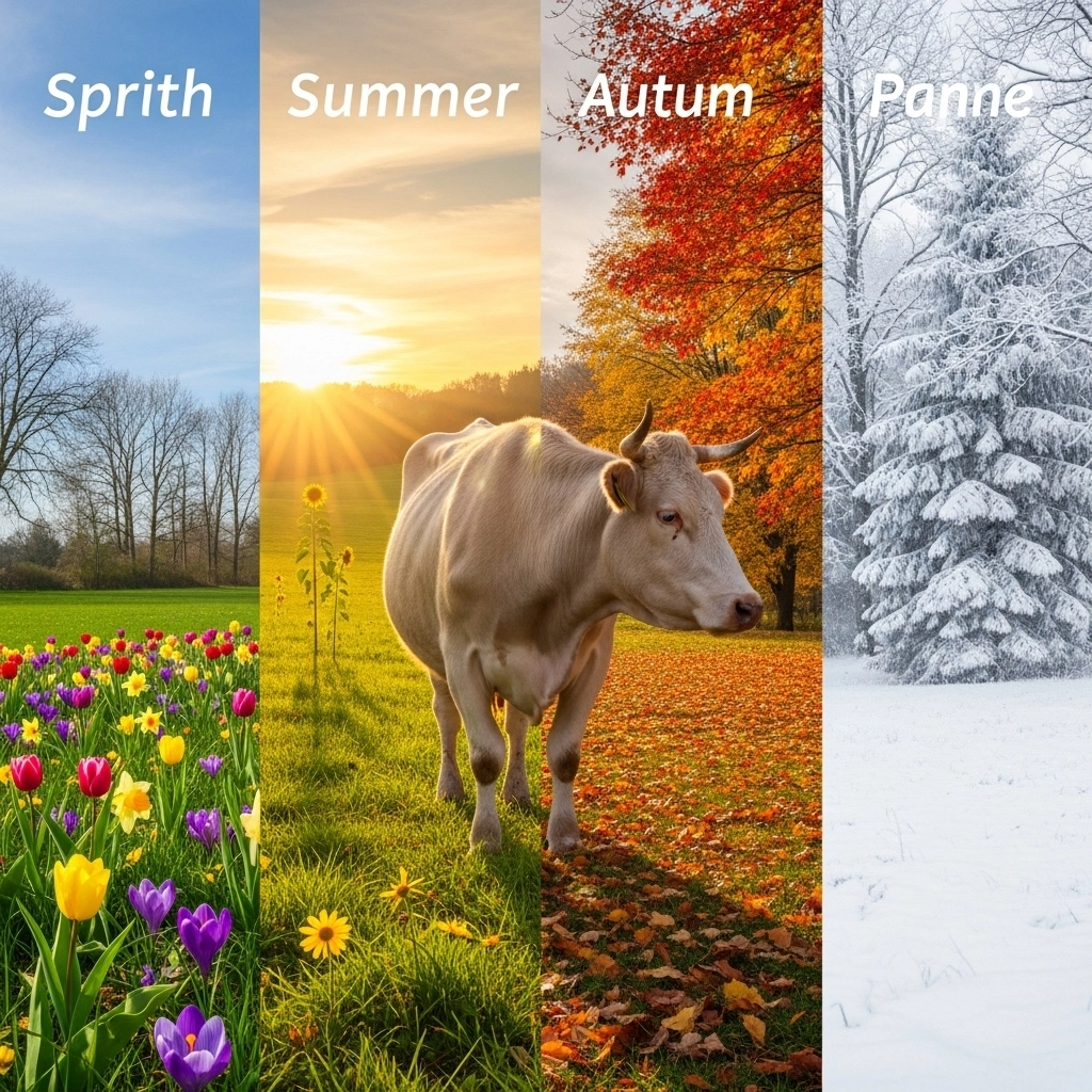  Seasonal Cow Name Puns