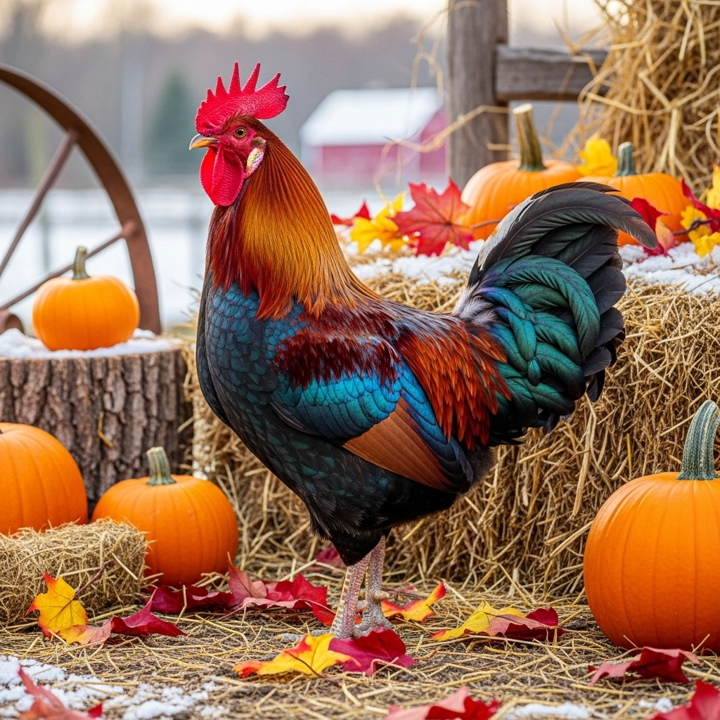 Seasonal Rooster Puns