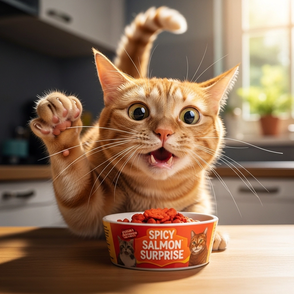 Spicy & Flavorful Cat Food Puns