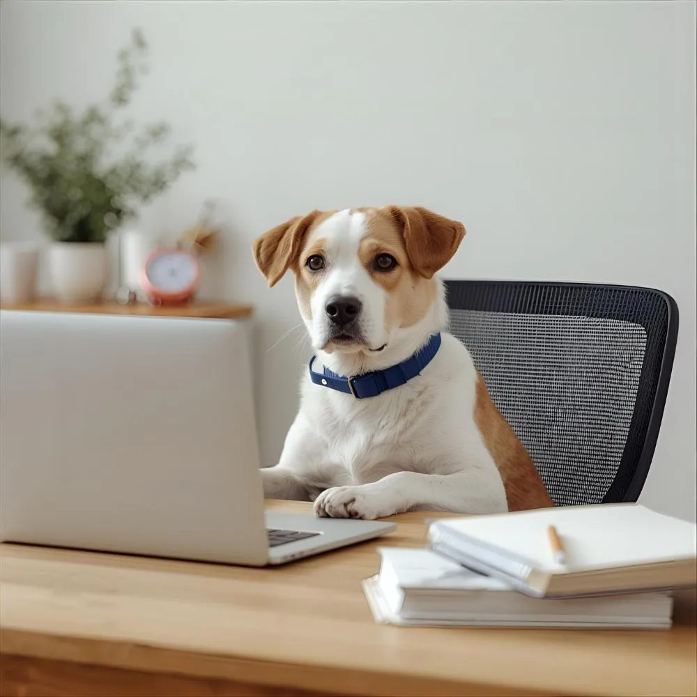 Work & Study Cute Dog Puns