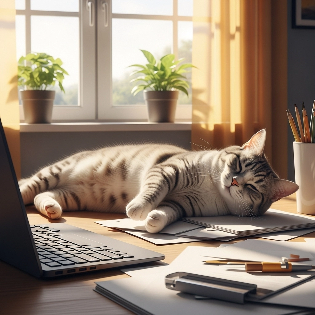 Work-Related Cat Words Puns