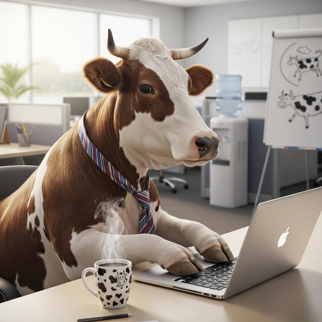 Work-Related Cow Puns
