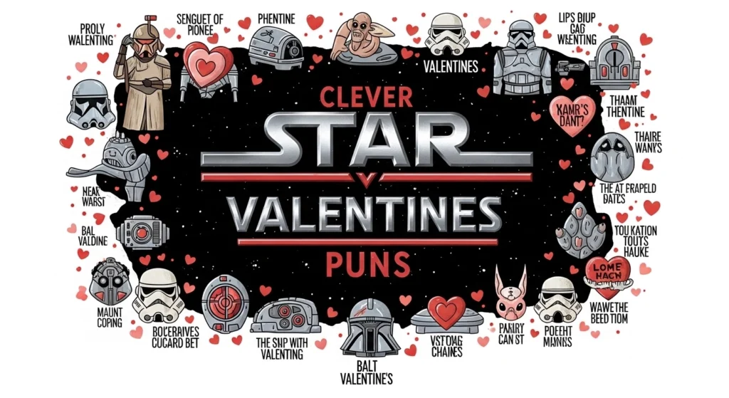 Clever Star Wars Valentines Puns 