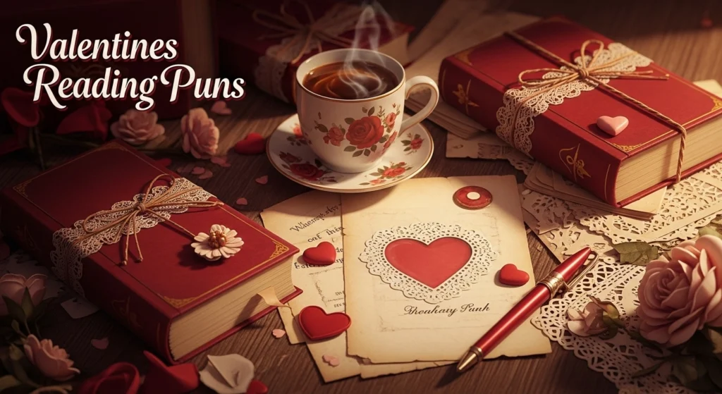  Valentine’s Reading Puns 