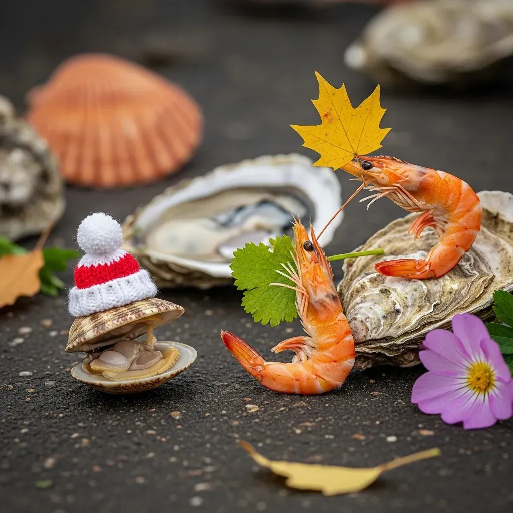 Seasonal Shellfish Puns