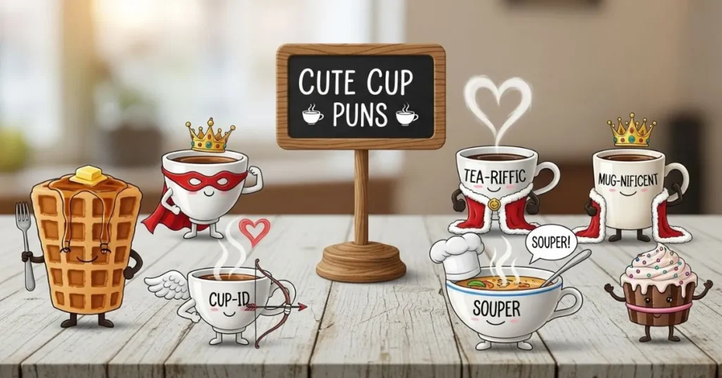 Cute Cup Puns