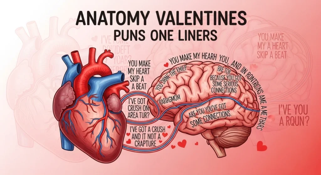 Anatomy Valentines Puns One Liners