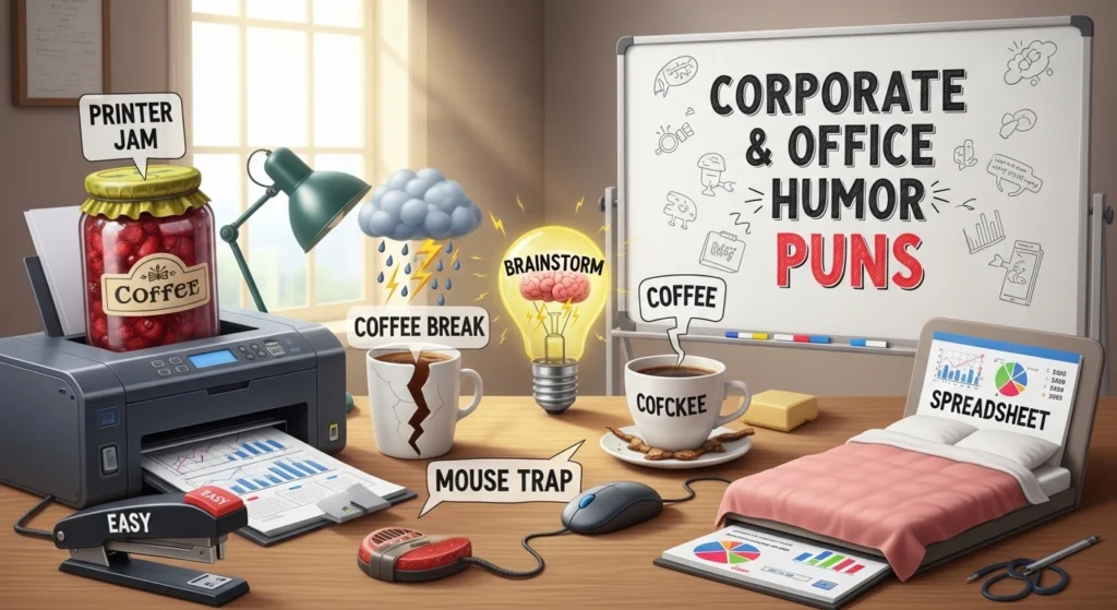 Corporate & Office Humor Puns