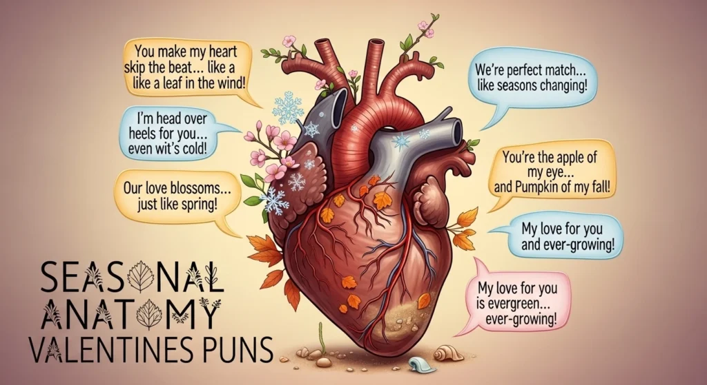 Seasonal Anatomy Valentines Puns