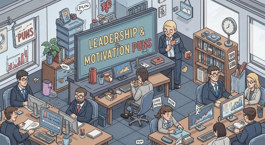 Leadership & Motivation Puns