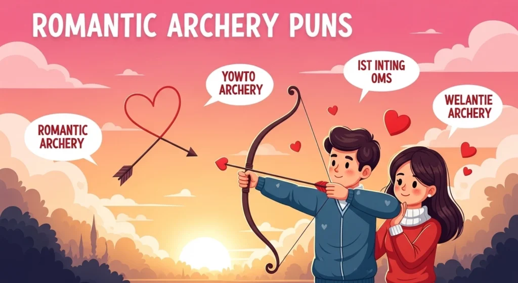Romantic Archery Puns
