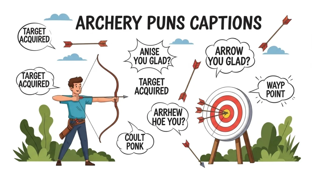 Archery Puns Captions