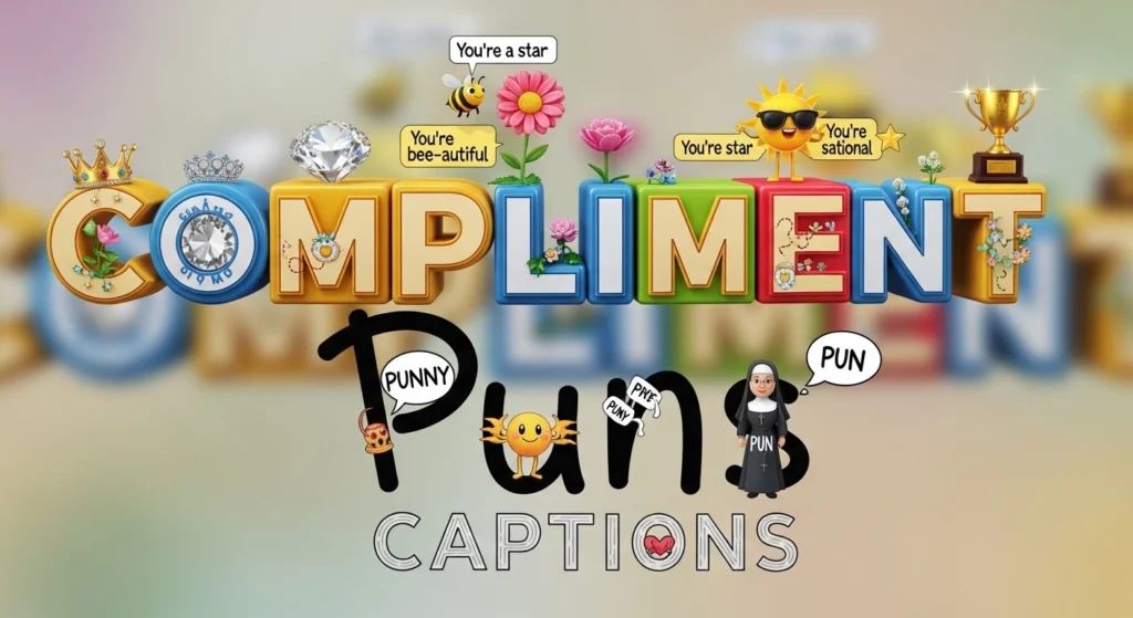 Compliment Puns Captions