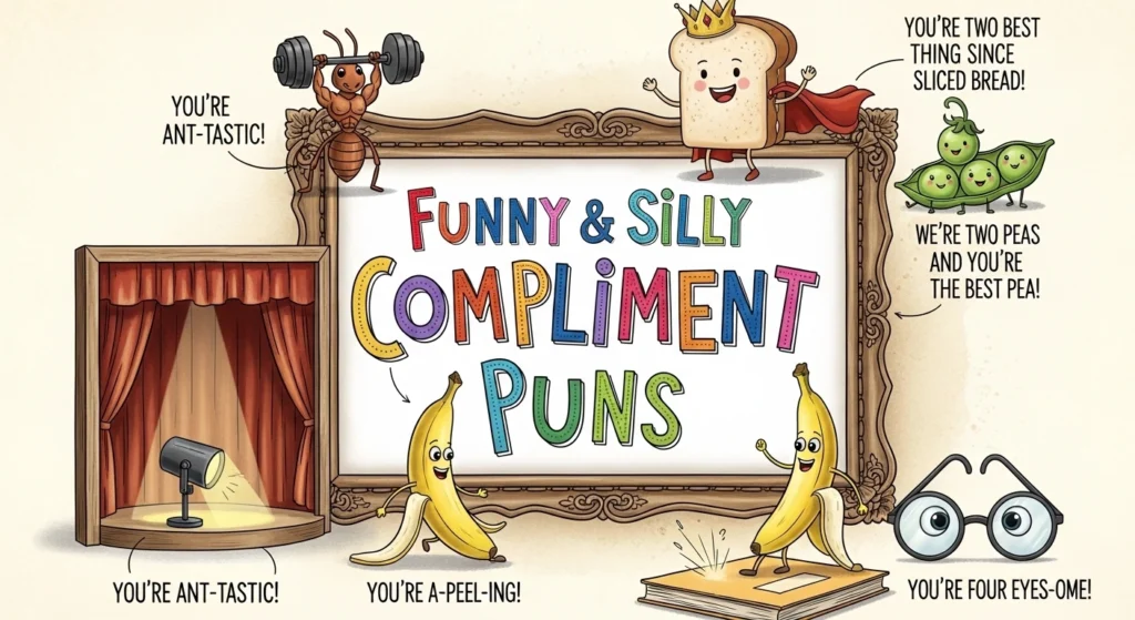 Funny & Silly Compliment Puns