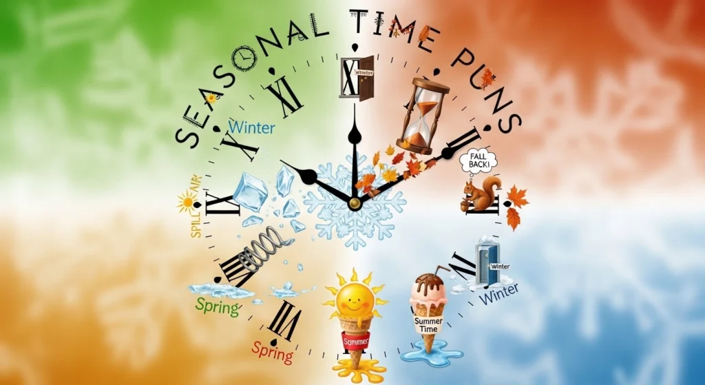 Seasonal Time Puns