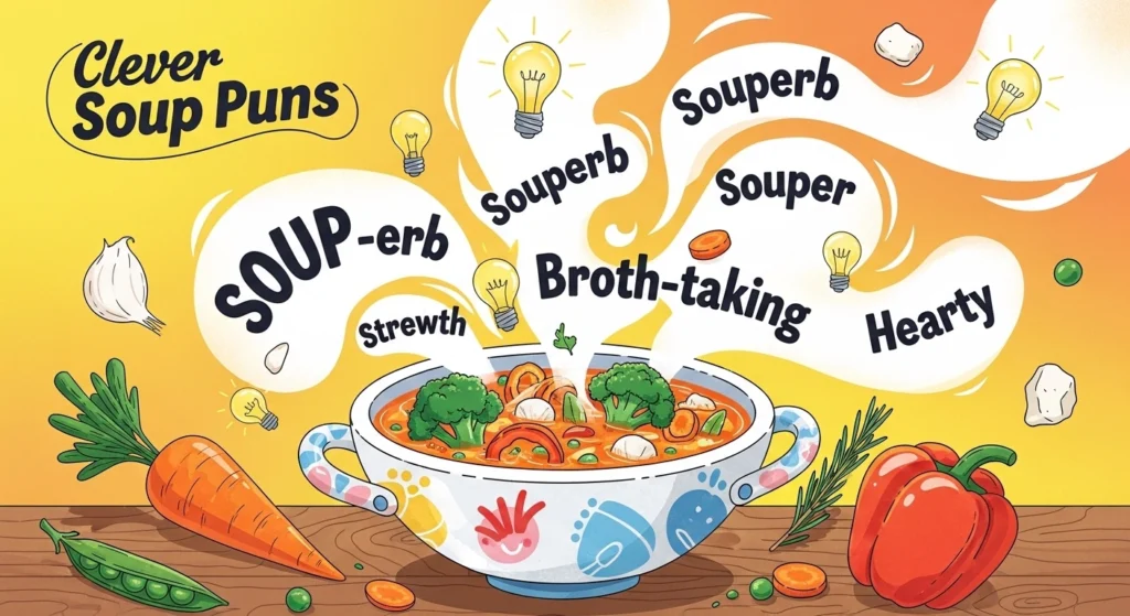 Clever Soup Puns