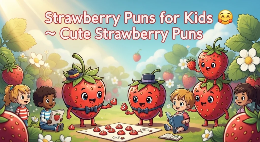 Strawberry Puns for Kids