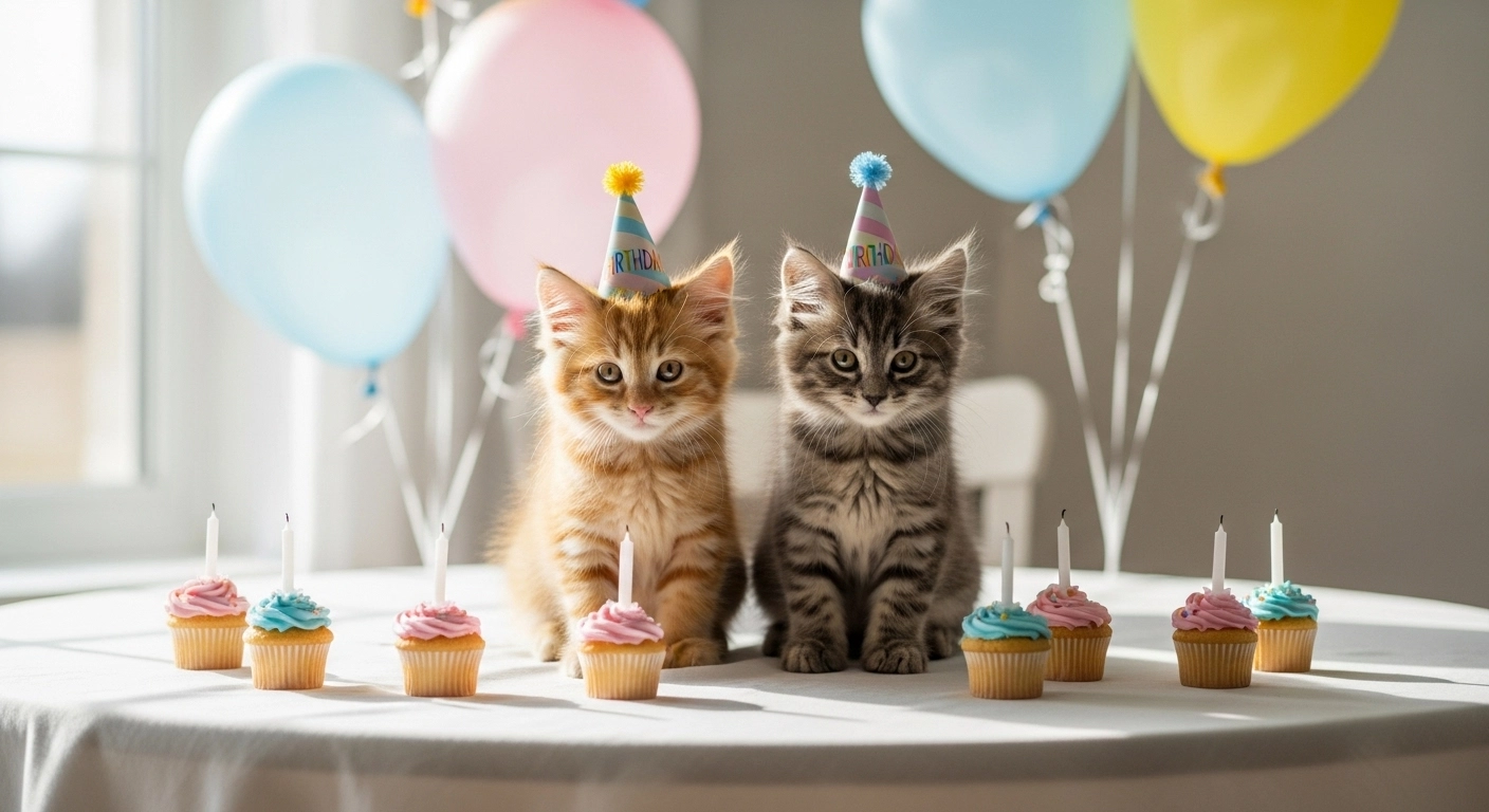 Birthday Cat Puns