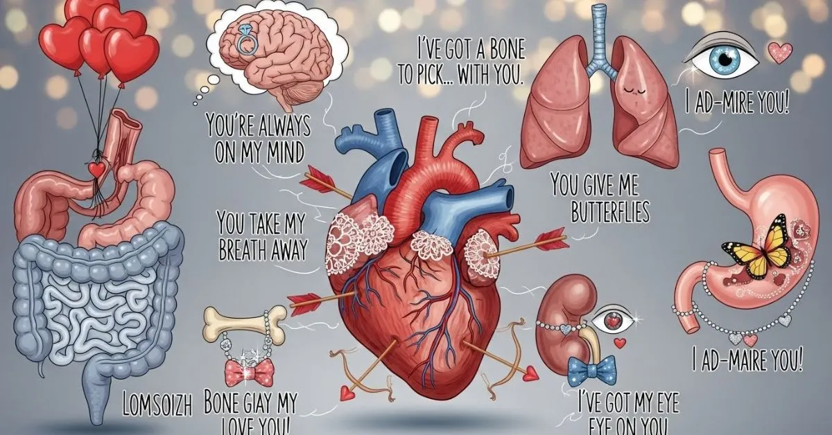 Anatomy valentines puns