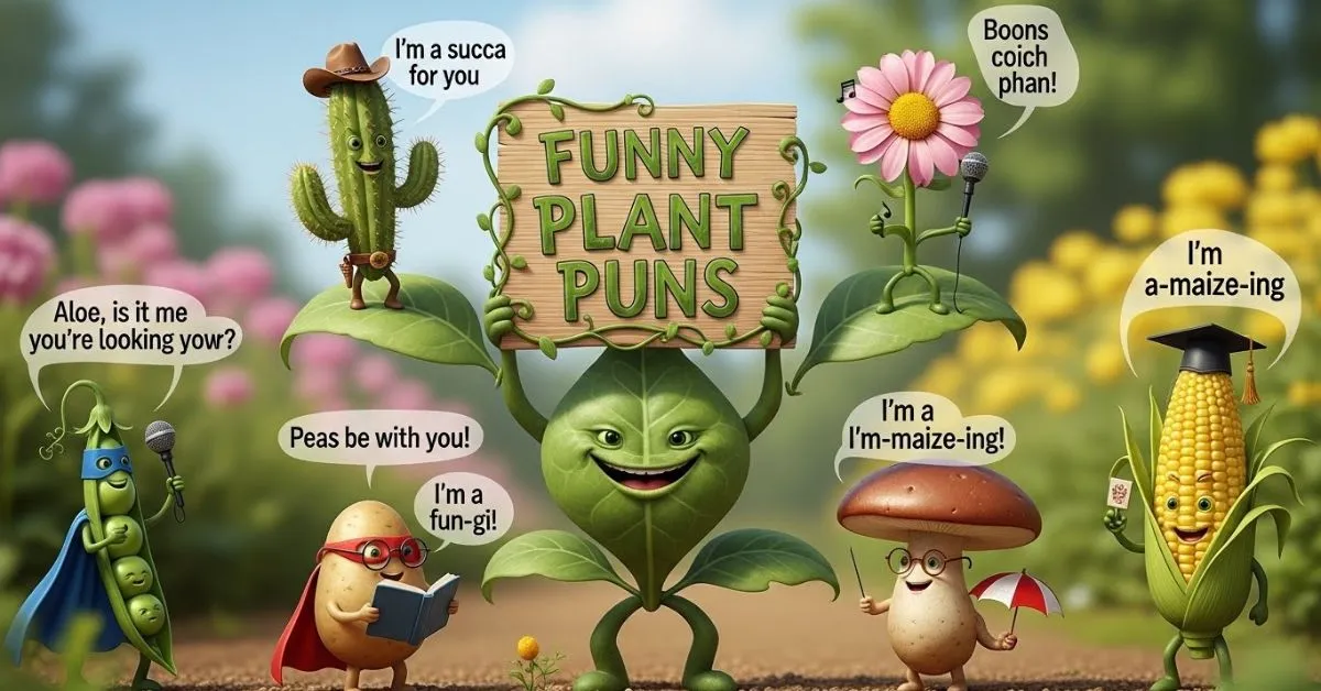 funny plant puns