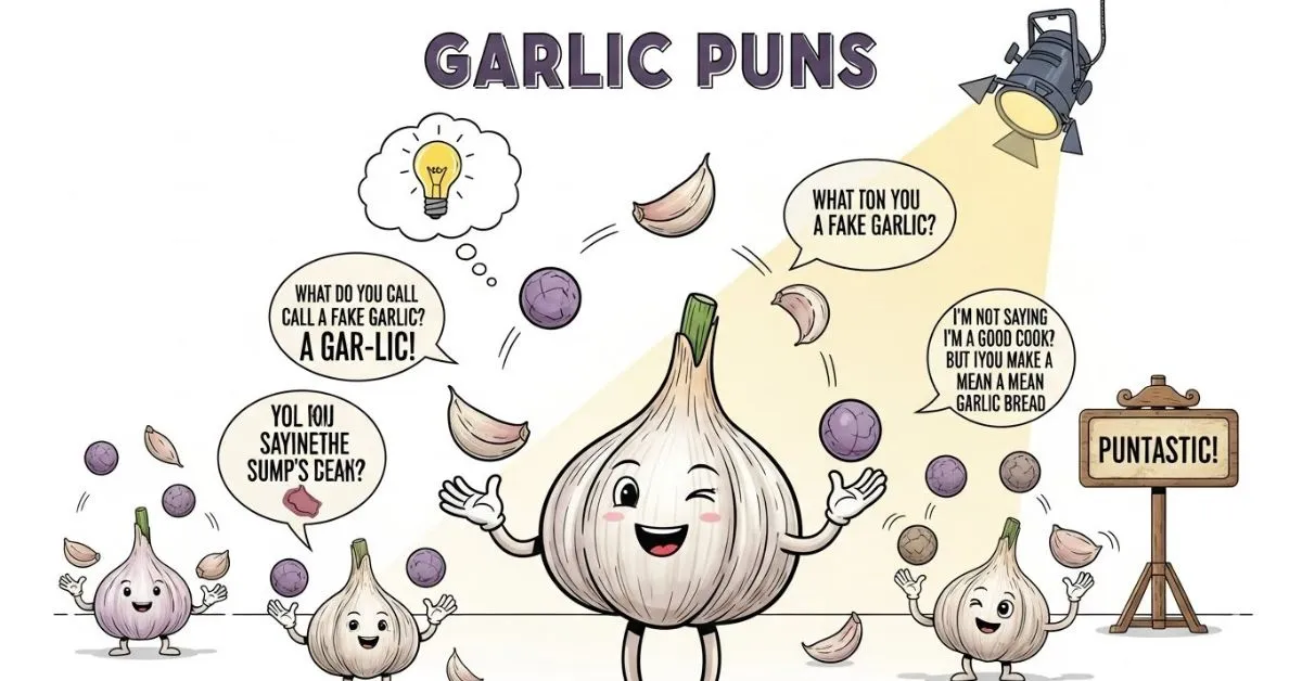 Garlic puns