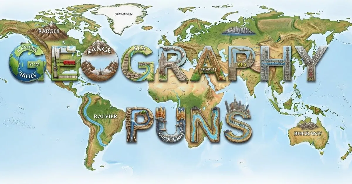 Geography puns