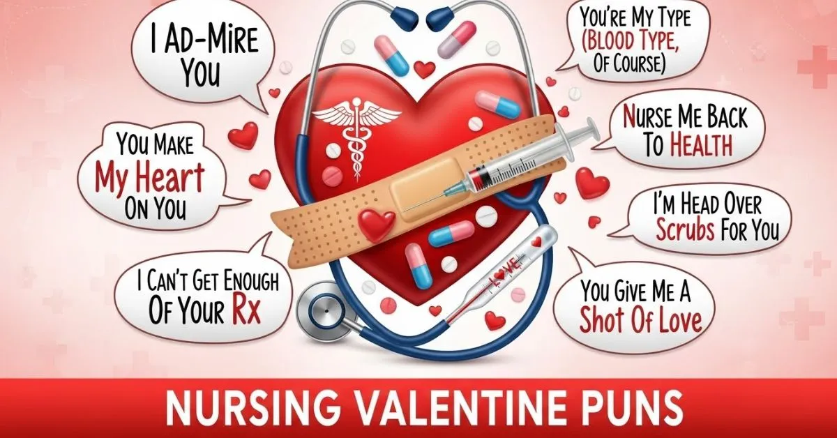 Nursing valentines puns