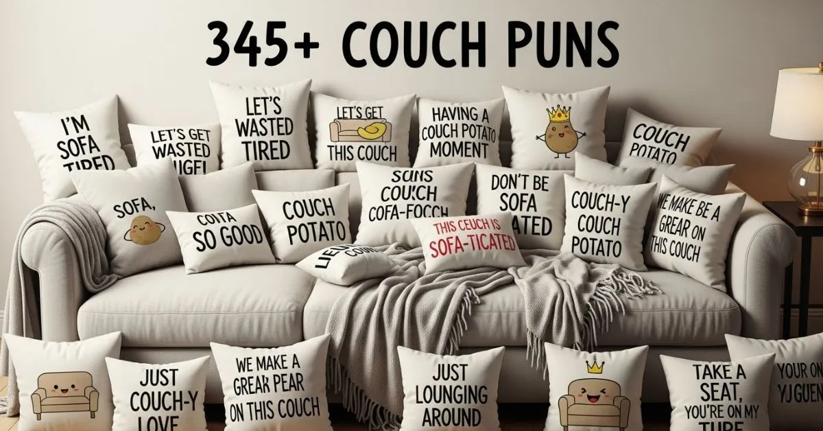Couch puns