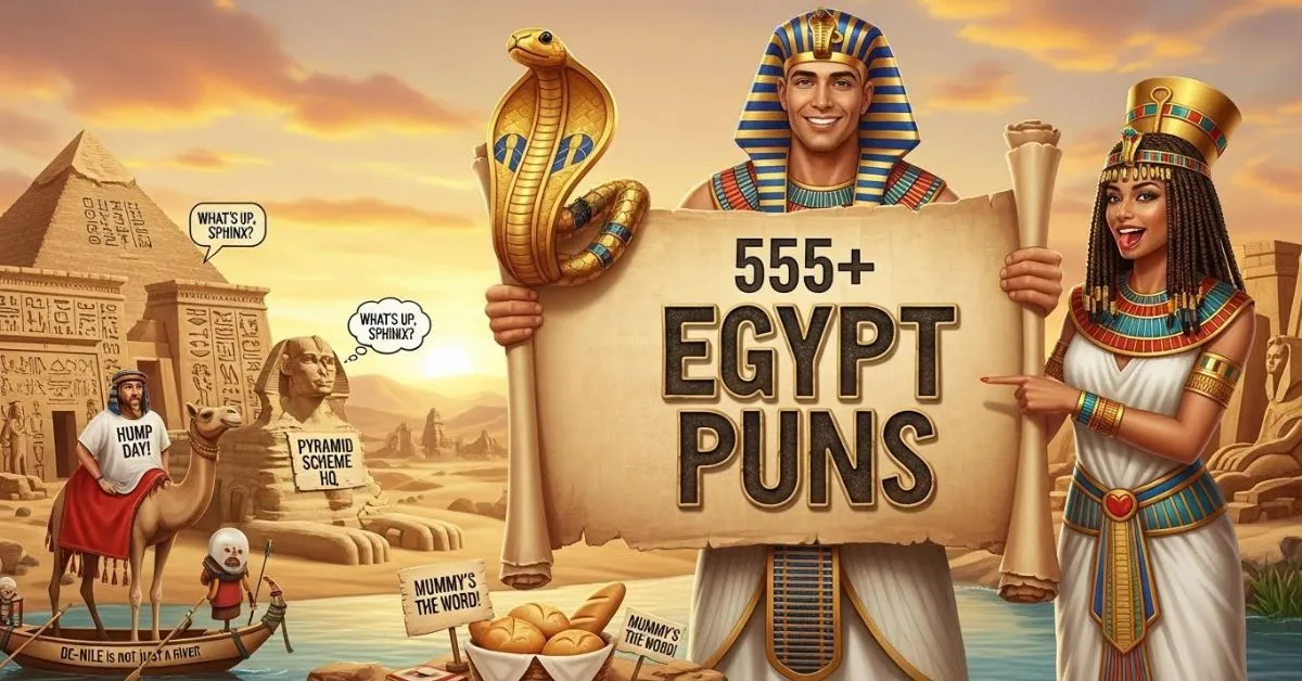 Egypt puns