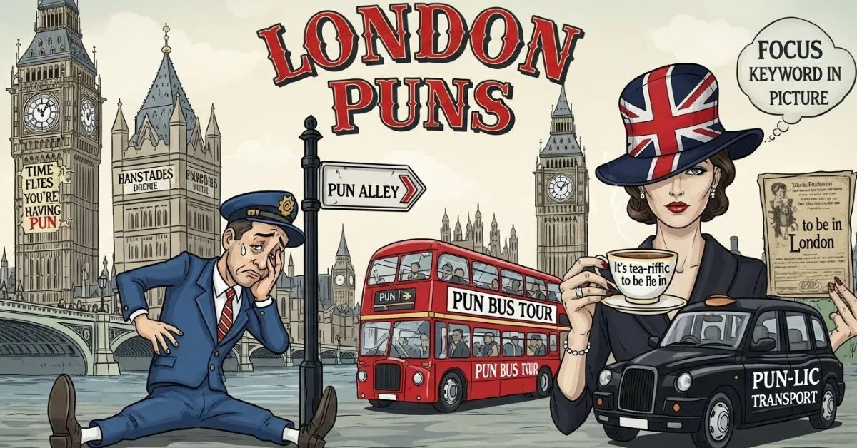london puns