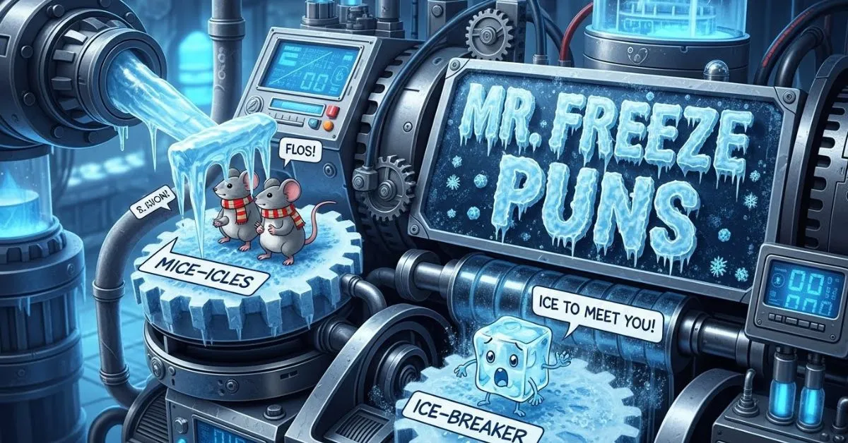Mr freeze puns