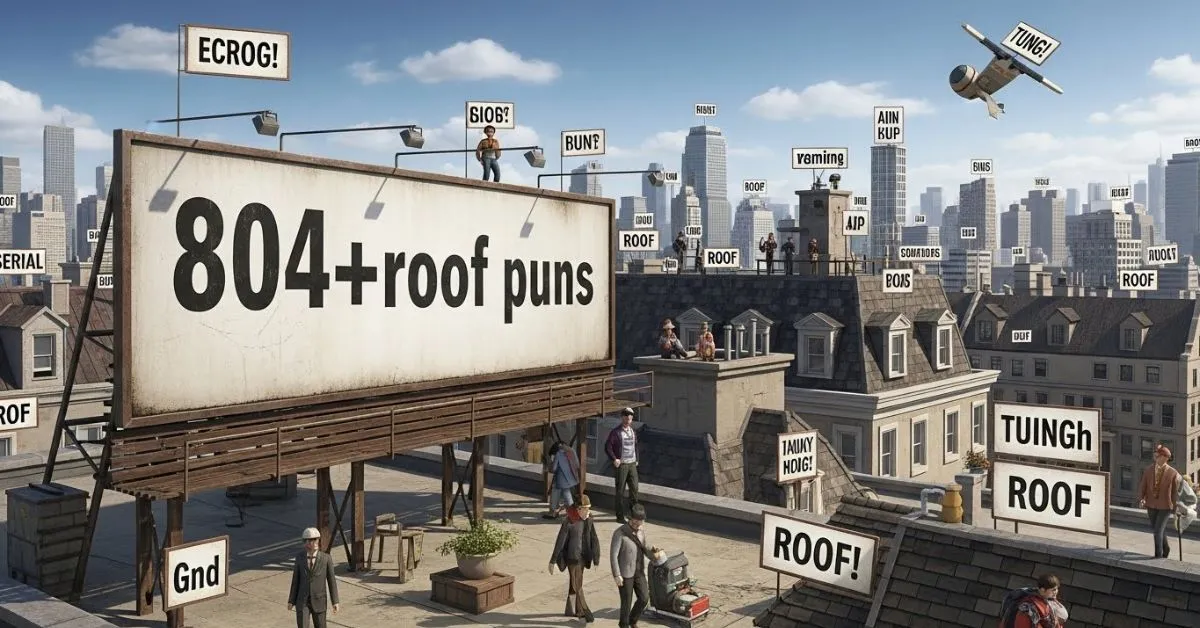 Roof puns