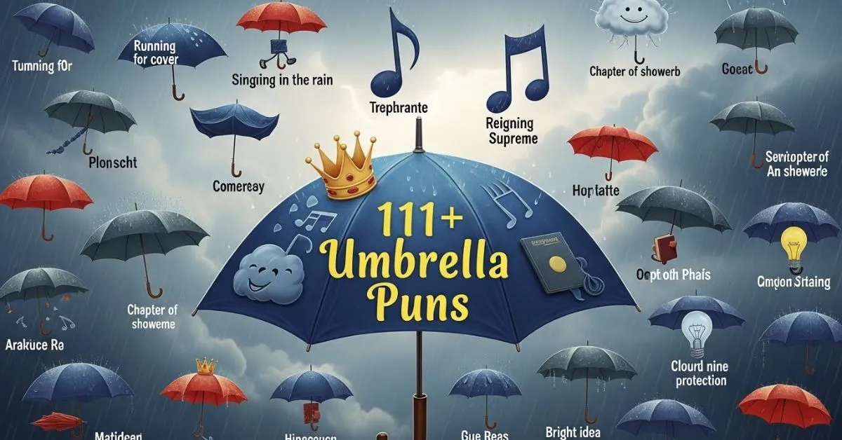 Umbrella Puns
