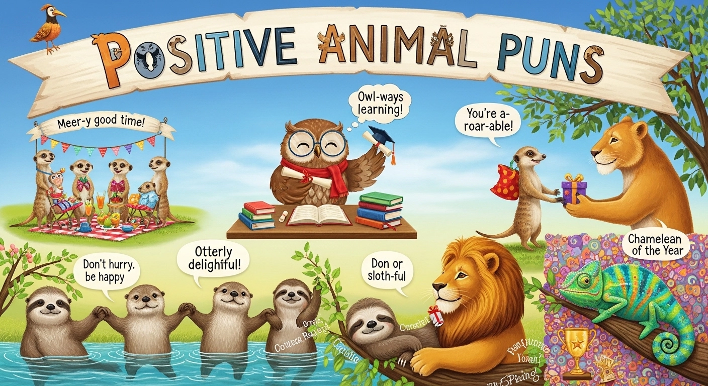 Positive Animal Puns