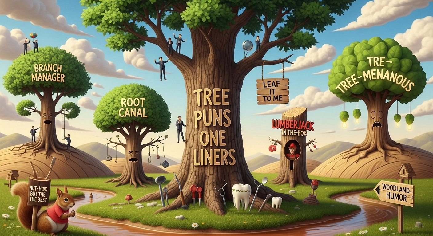 Tree Puns One Liners