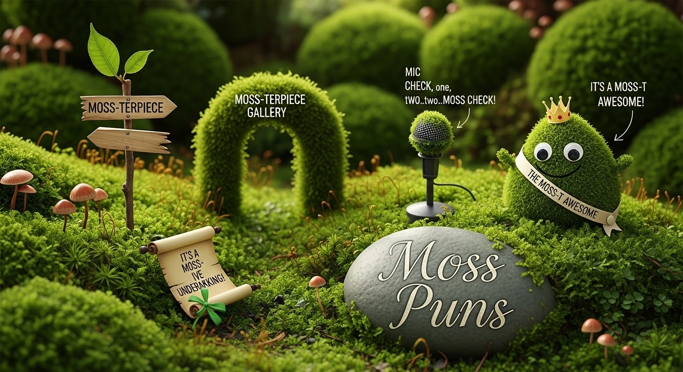 Moss Puns