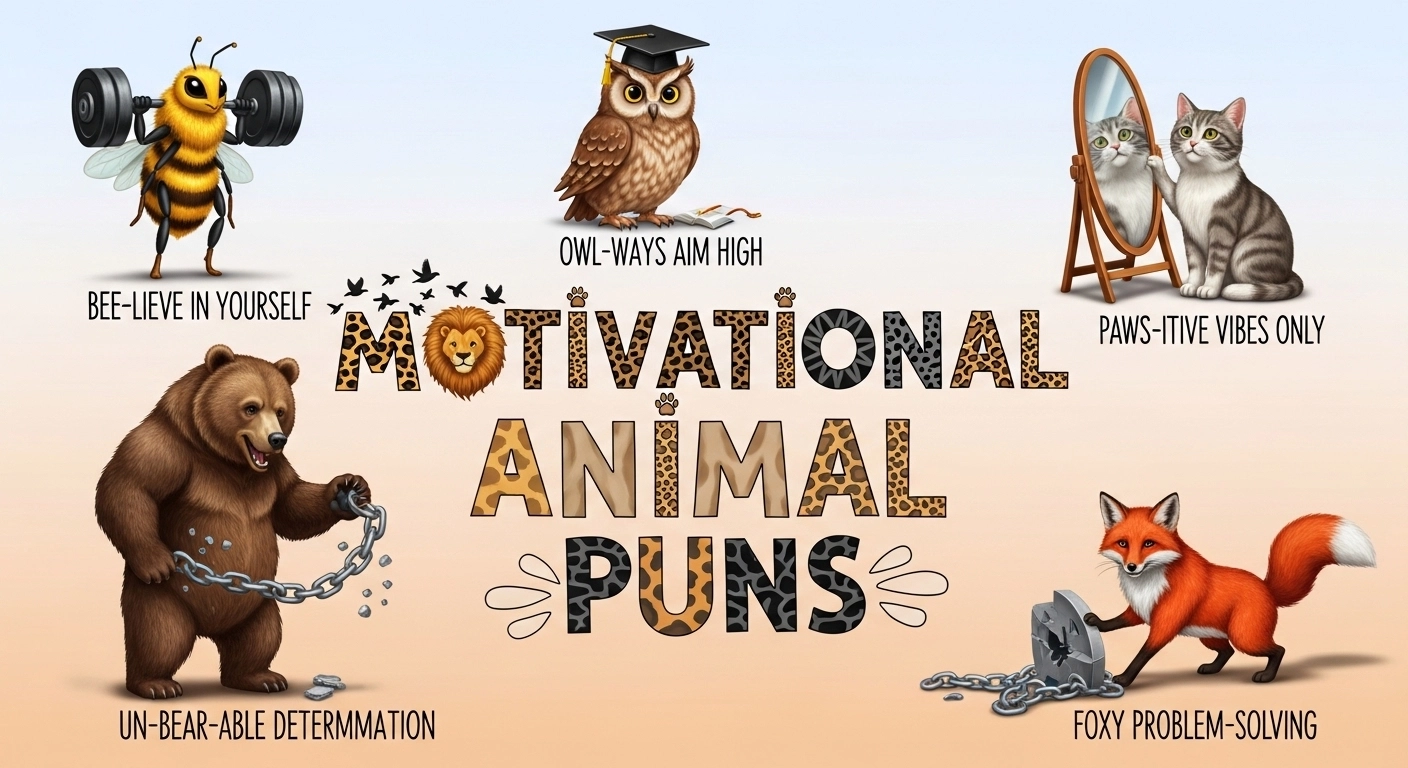Motivational Animal Puns